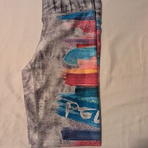 Peloton Multicolor Brushstroke Print Leggings